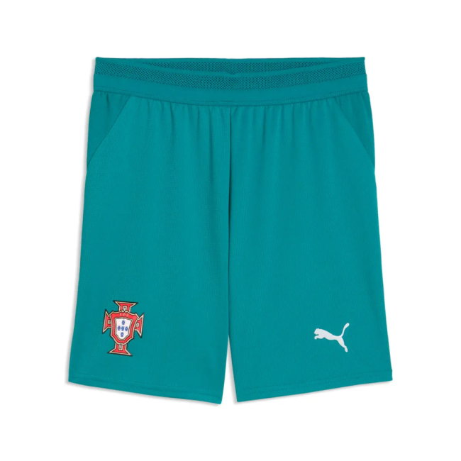 2026-2027 Portugal Home Shorts (Green)-SoccerKits Hub | Buy Soccer Jerseys Online